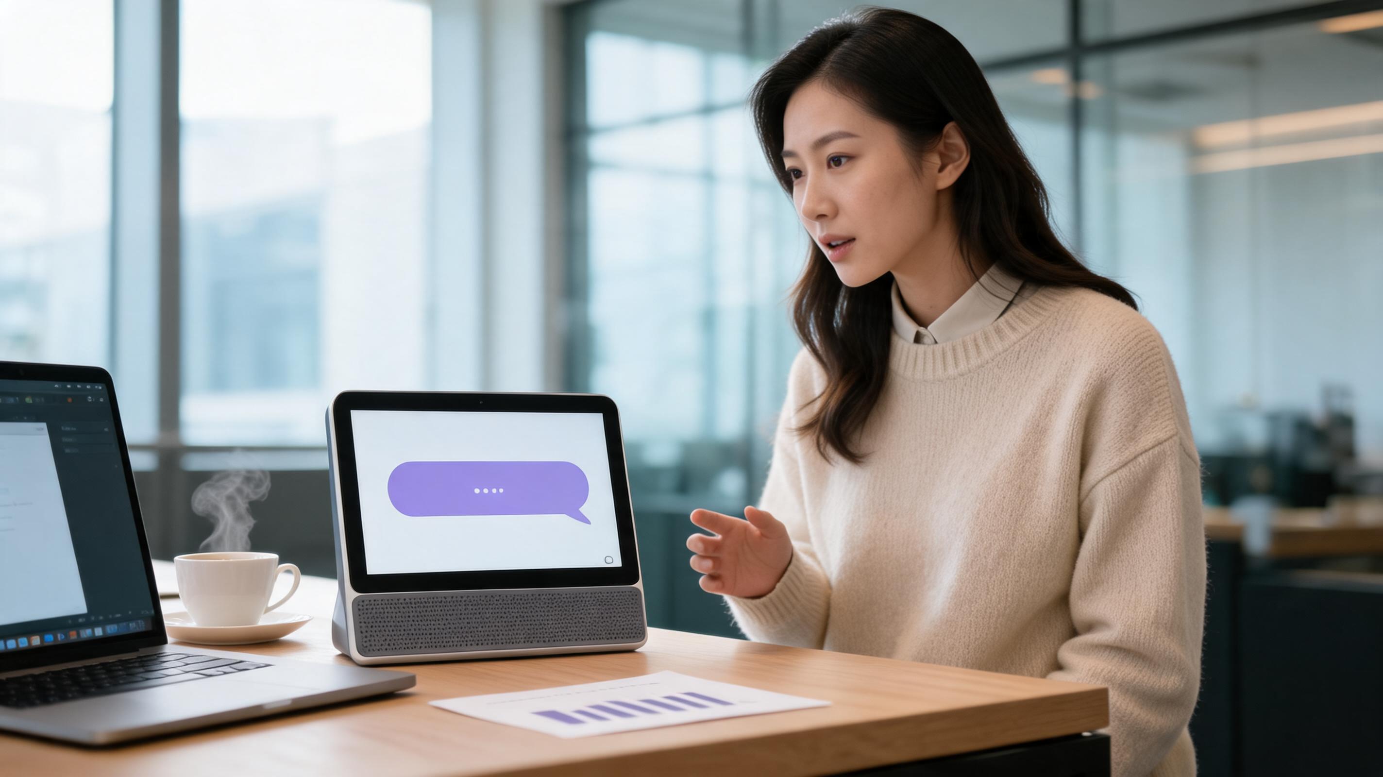 为 Dify 智能体而生的桌面智能音箱